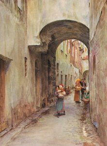 Une allée à Noli