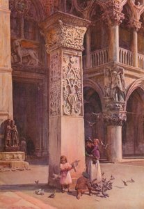 Sur la Piazzetta, Venise, vers 1900 1913
