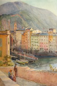 Le port de Camogli, vers 1910, 1912