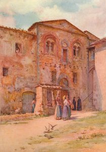 La maison du prévôt, San Gimignano, vers 1900 1913