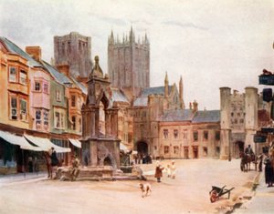 La place du marché, Wells