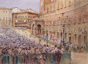 Le Palio, Sienne - Walter Frederick Roofe Tyndale