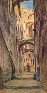 Vicolo della Providenza, San Remo, vers 1910, 1912