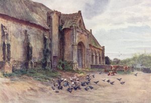 Wessex : Une grange à dîme, Abbotsbury, près de Weymouth