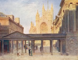 Wessex : Abbaye de Bath et salle des pompes