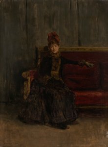 Dame assise - Walter Gay