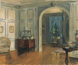 Le Salon Carré de la Villa Trianon, vers 1910