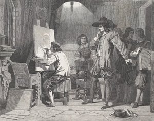 Sebastian Gomez découvert par son maître, Murillo, au travail, d
