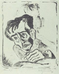 Portrait du Dr. Gr., 1919 - Walter Gramatte