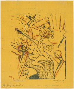 Jouer avec le suicide, 1919 - Walter Gramatte