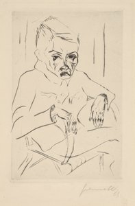 Soldat fatigué I, 1919 - Walter Gramatte