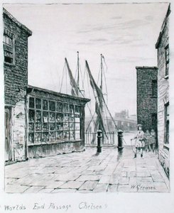 Worlds End Passage, Chelsea - Walter Greaves