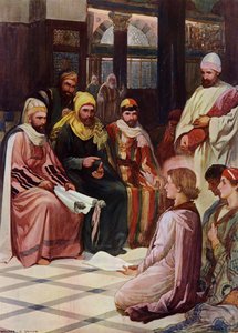 Le jeune Jésus dans le temple