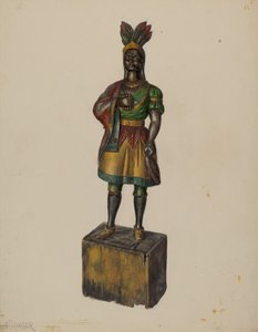 Indien de magasin de cigares, vers 1936