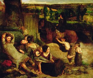 Les vagabonds irlandais, c.1853-54