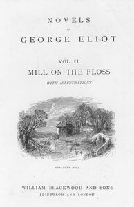 Page de titre de The Mill on the Floss par George Eliot