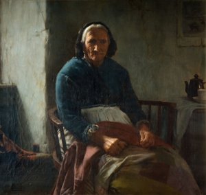 Une Vieille Femme Cornouaillaise