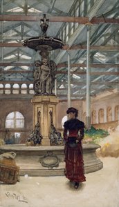 Ancienne halle du marché et fontaine, Birmingham
