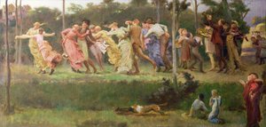 Une danse de la moisson, 1904