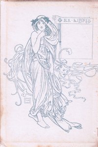 Conception de la couverture interne (vert et blanc) - Walter Paget