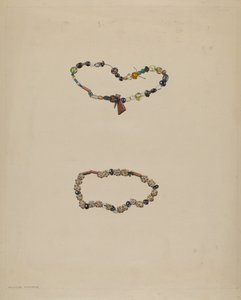 Perles de commerce, vers 1936 - Walter Praefke