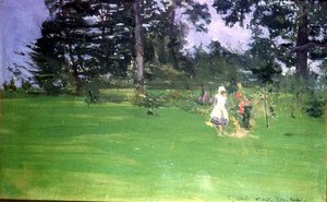 Figures sur une pelouse - Walter Richard Sickert
