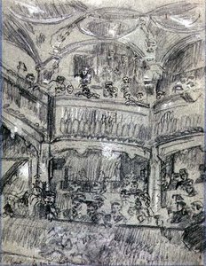 La Gaîté Montparnasse, vers 1907 - Walter Richard Sickert
