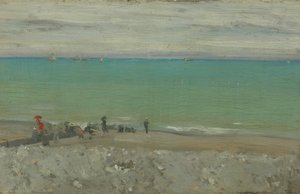 La Plage, Dieppe - Walter Richard Sickert