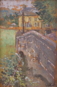 The Bridge, Chagford - Walter Richard Sickert