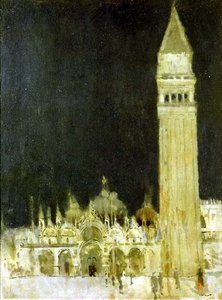 Le Campanile, Venise, vers 1896-97