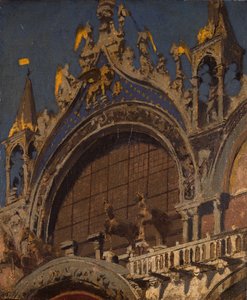 Les chevaux de Saint-Marc, Venise, 1905-06