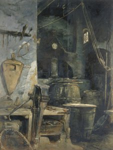 Fonderie de cloches, Allemagne, vers 1874