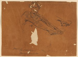 Étude pour un design de billet de banque - Walter Shirlaw
