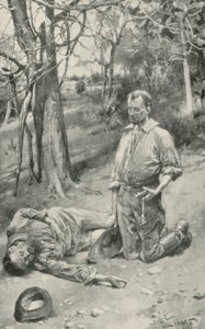 Le roi regardant les derniers moments de Burke - Walter Stanley Paget