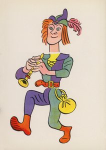 Figures des livres pour enfants : Le Joueur de flûte de Hamelin - Walter Trier