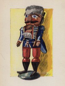 Vieux jouet peint par Walter Trier - Walter Trier