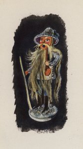 Ancien jouet peint par Walter Trier
