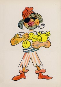 Un des fous de Walter Trier - Walter Trier