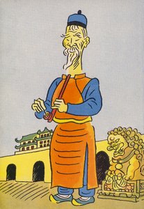 Les costumes fous de Walter Trier : Chine - Walter Trier