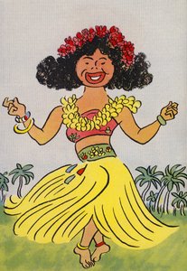 Costumes fous de Walter Trier : Hawaï - Walter Trier