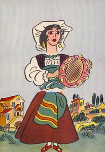 Les costumes fous de Walter Trier : Italie - Walter Trier