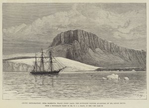 Exploration arctique, port Eira, terre François-Joseph, les quartiers d