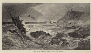 Glen Head, Donegal, scène des récents naufrages