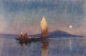 Nouvelle-Zélande : Soirée sur le lac Roto-rua - Walter Wright