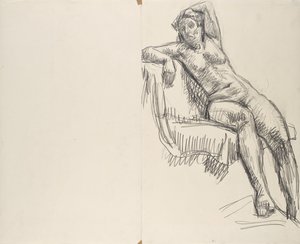 étude sur la nudité - Walther Gamerith