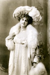 Marie Studholme, actrice anglaise, 1900s