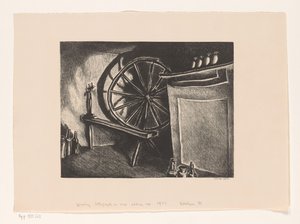Roue à filer - Wanda Gág (signed by artist)