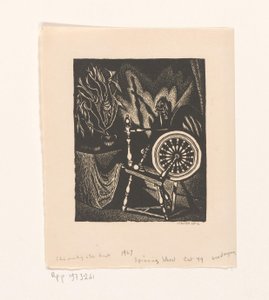 Roue à filer - Wanda Gág (signed by artist)