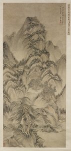 Paysage après Wang Meng