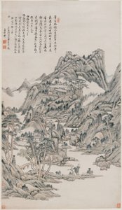 Paysage - Wang Yuanqi